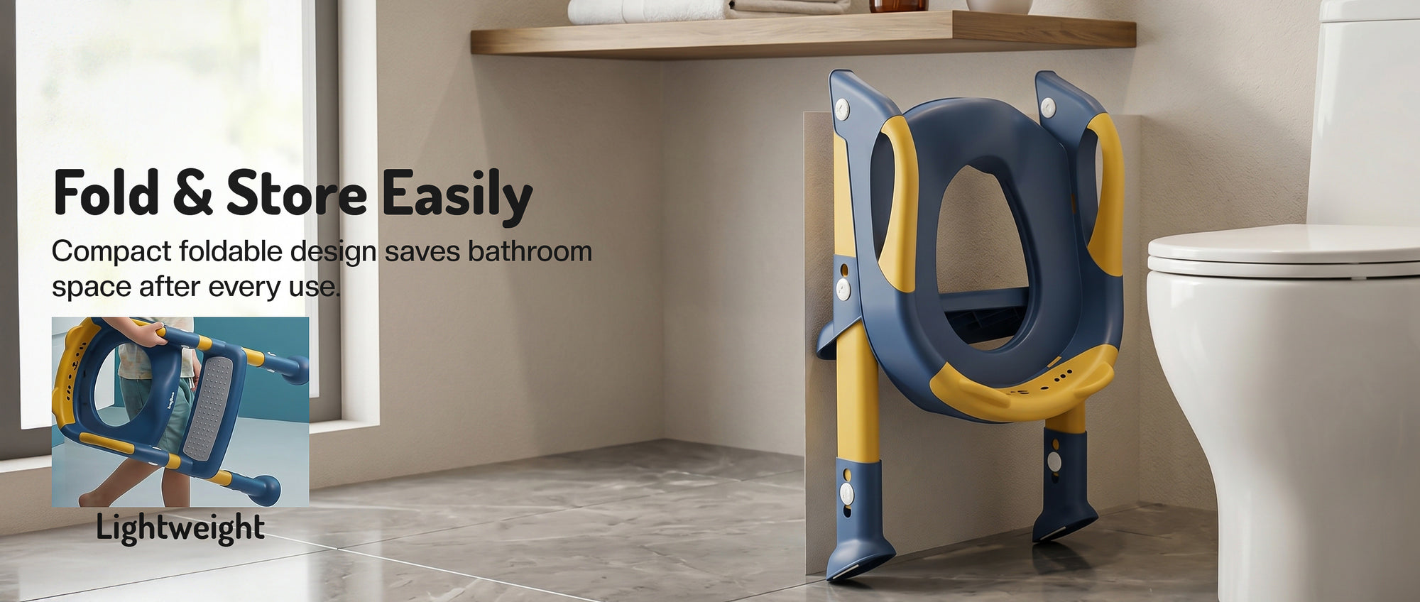 Baybee Aura Pro Baby Ladder Potty Training Seat for Kids — slide 1