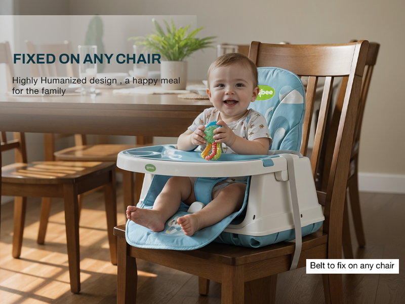 Baybee 4 in 1 Convertible High Chair for Kids Foldable Baby Feeding Chair — slide 1