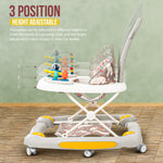 Baybee Clofi 2 in 1 Baby Walker for Kids with Rocker, Push Handle, 3 Height Adjustable