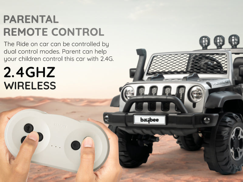 Baybee Atom Rechargeable Battery Operated Jeep for Kids (Painted) — slide 1