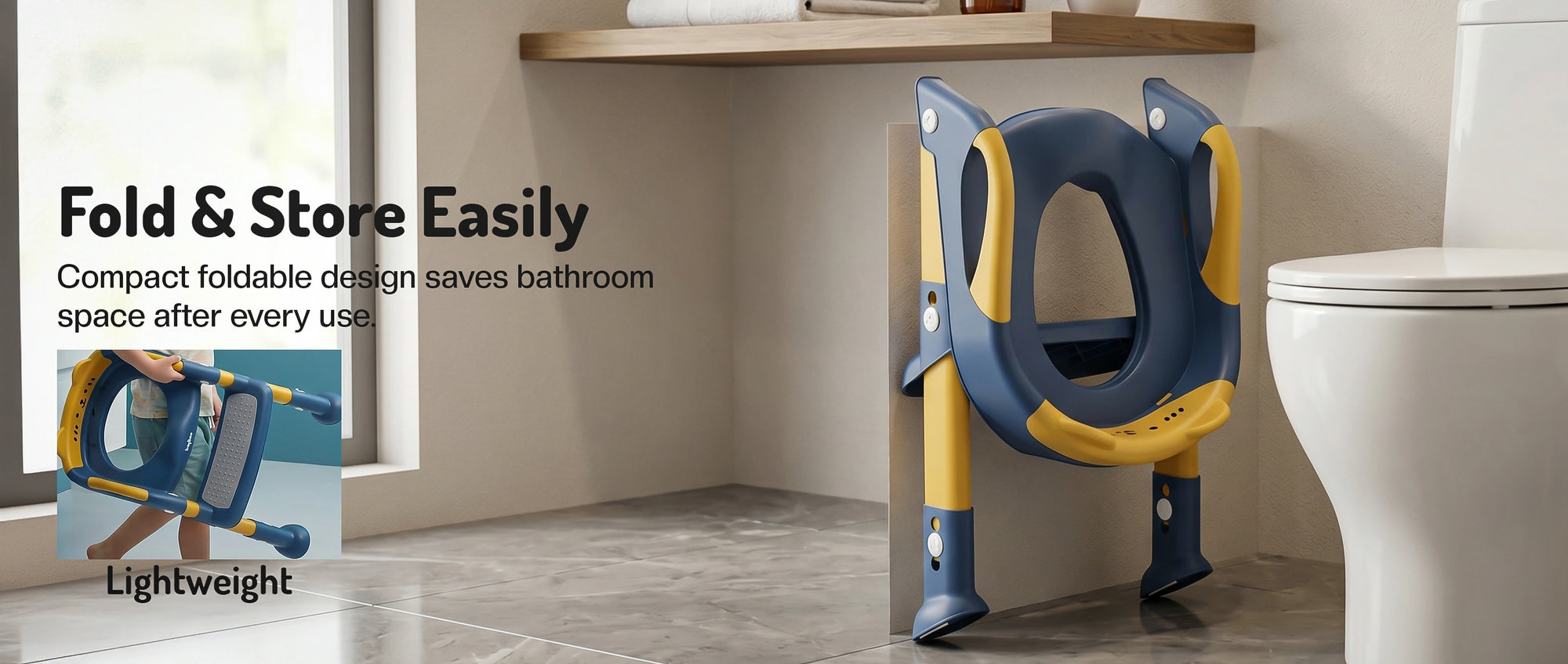 Baybee Aura Pro Baby Ladder Potty Training Seat for Kids — slide 1