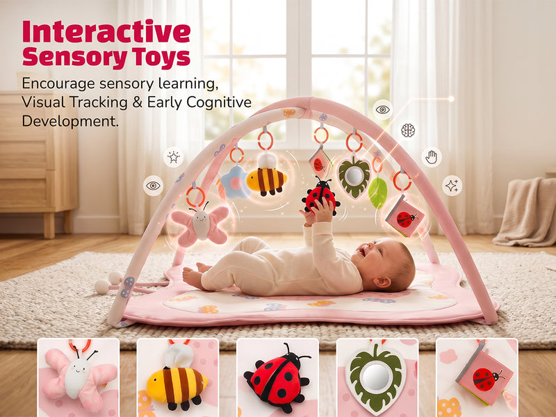 Baybee 2 in 1 Premium Baby Play Gym & Activity Mat for Babies — slide 3