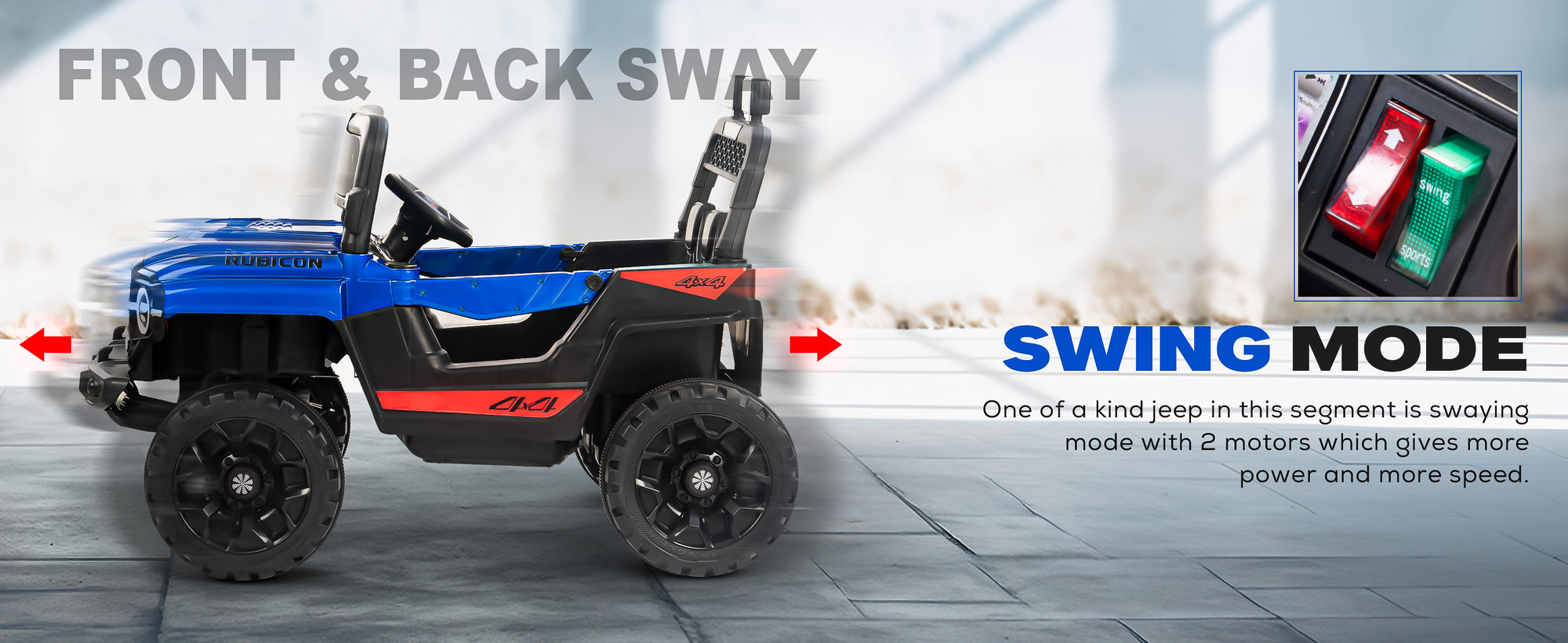 Baybee Rubicon Battery Operated Jeep for Kids — slide 1