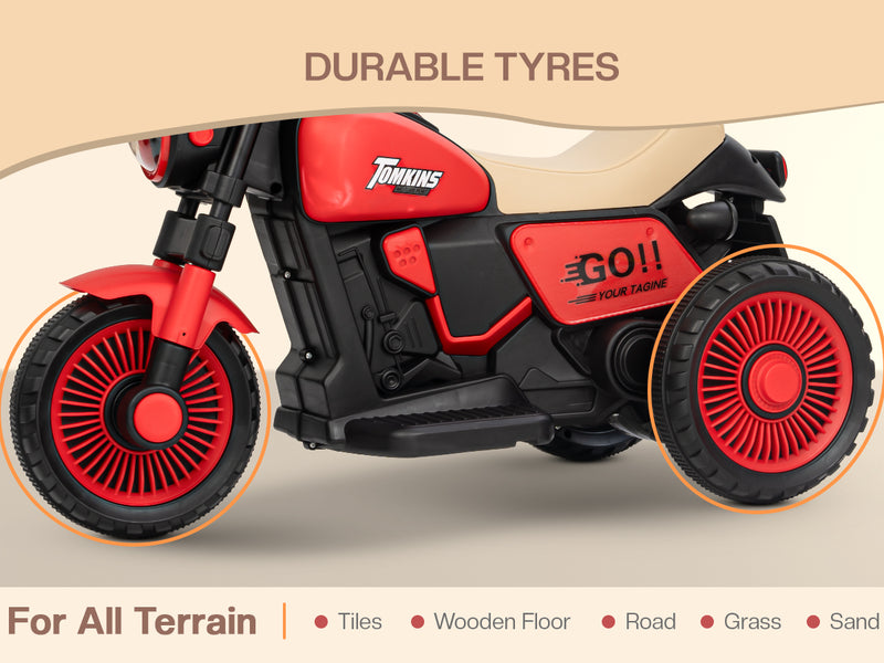 Baybee Cruzer Electric Bike for Kids with Foot Accelerator & Music — slide 2