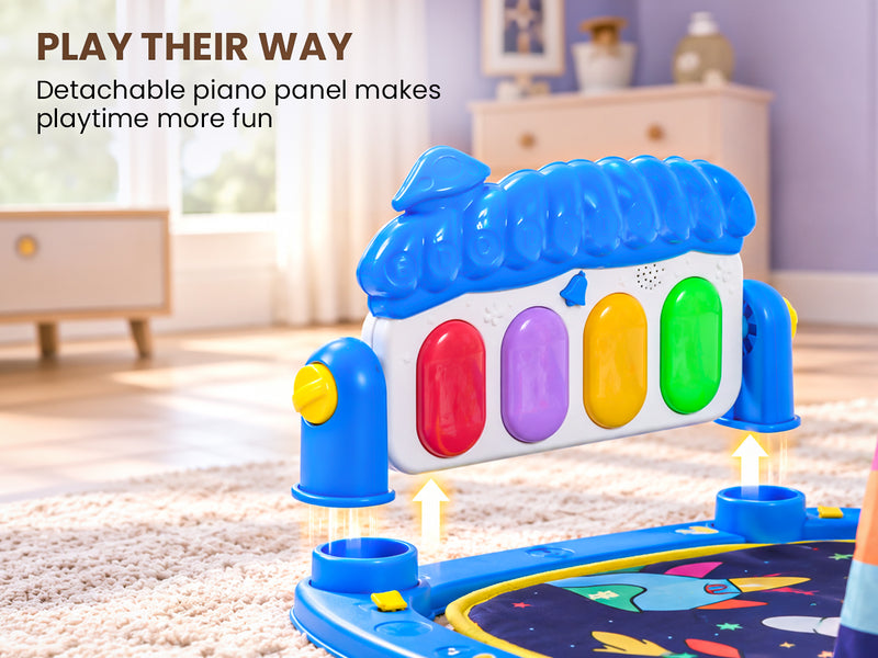 Baybee 2 in 1 Play Gym for Babies Baby Play Mat with Music & Lights — slide 3