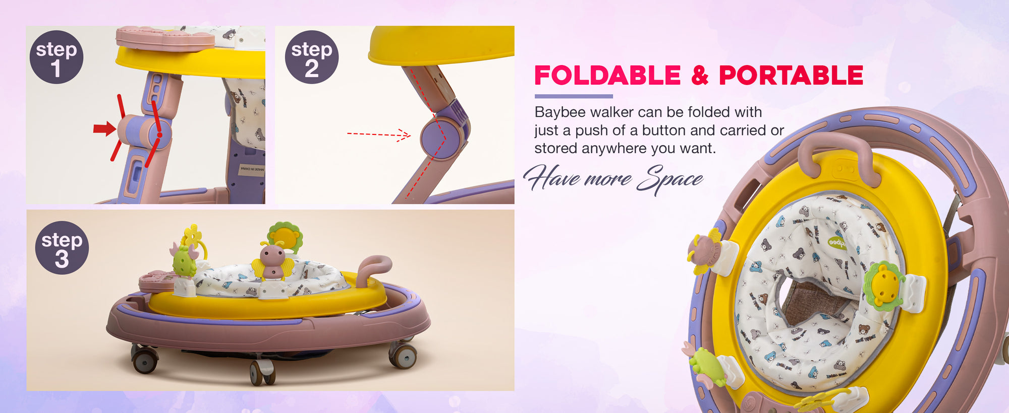 Product info banner slide
