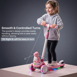 Baybee Dino Blaze Kick Scooter for Kids