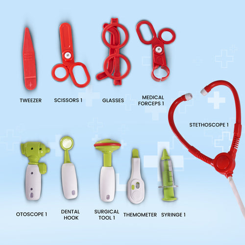 Baybee Doctor Play Set with Suitcase & Portable Pretend Play,Little Doctor Set Toys for Kids BAYBEE