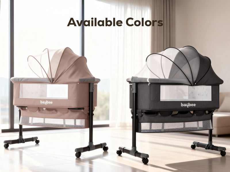 Baybee 3 in 1 Baby Bedside Crib Bassinet for Kids — slide 2
