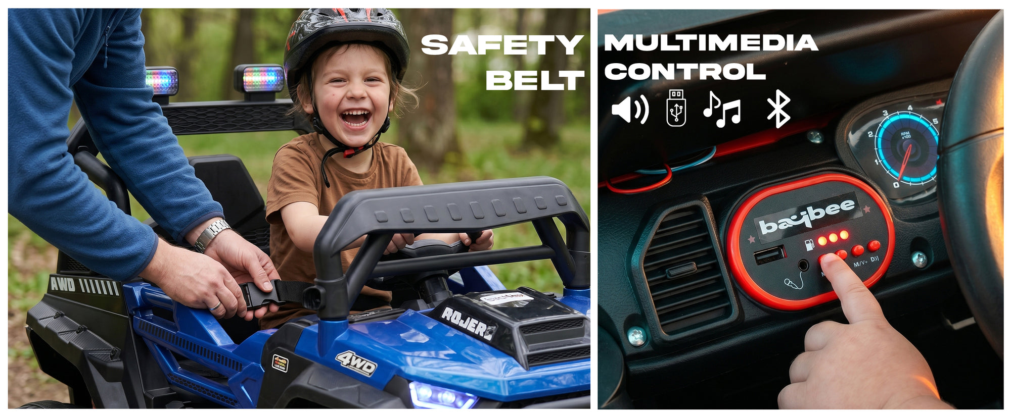 Baybee Broot Kids Battery Operated Jeep for Kids — slide 1