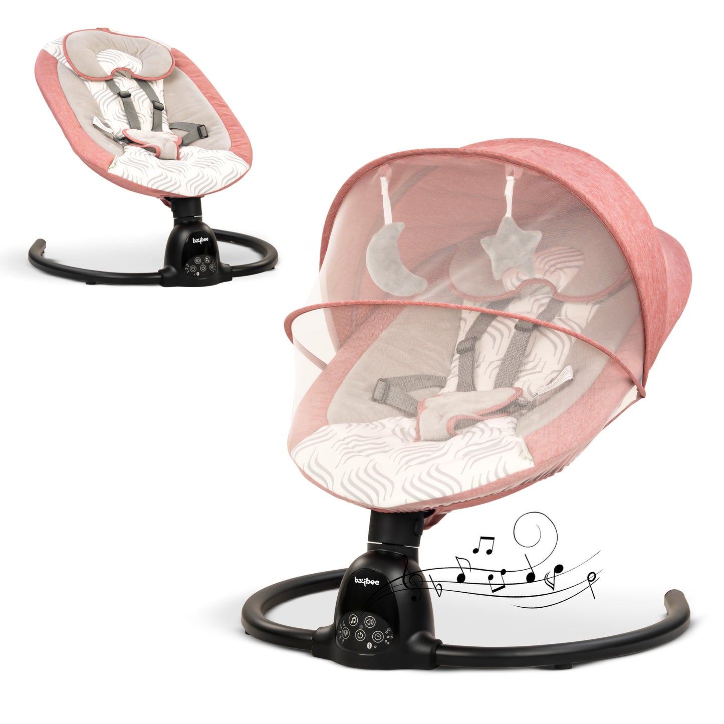 Baybee Electric Automatic Swing Cradle for New Born Baby