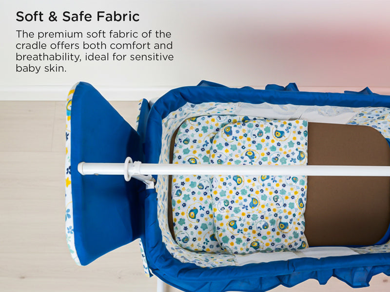 Baybee Baby Swing Cradle for Newborn Babies with Mosquito Net, Infant Jhula, Palna for Kids — slide 2