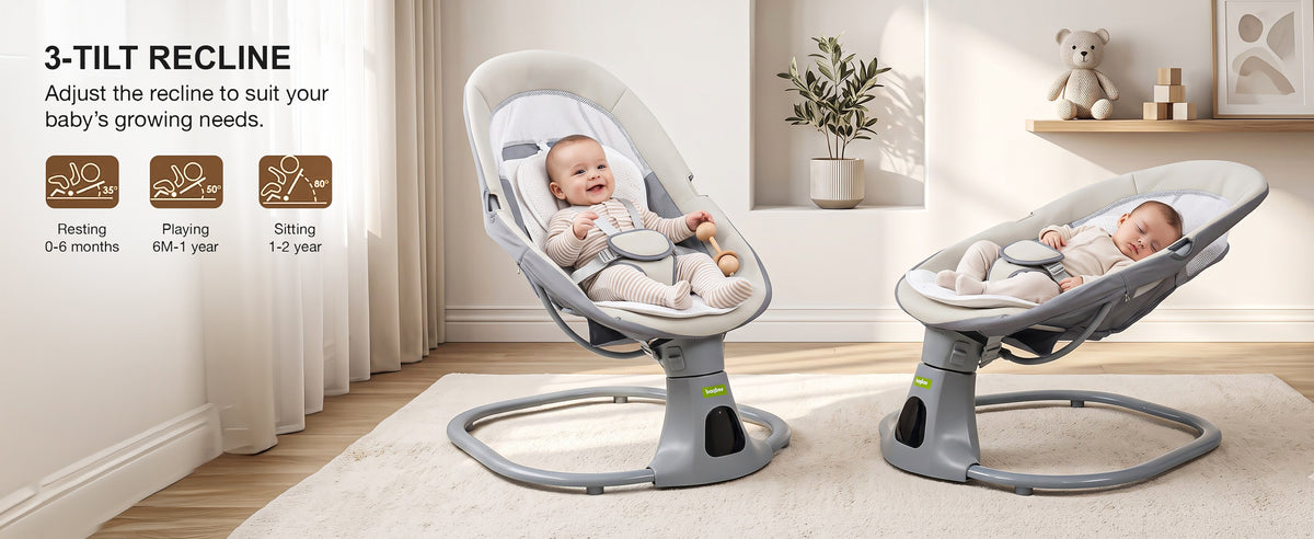 Baybee Automatic Baby Swing Cradle with Removable Padded — slide 1