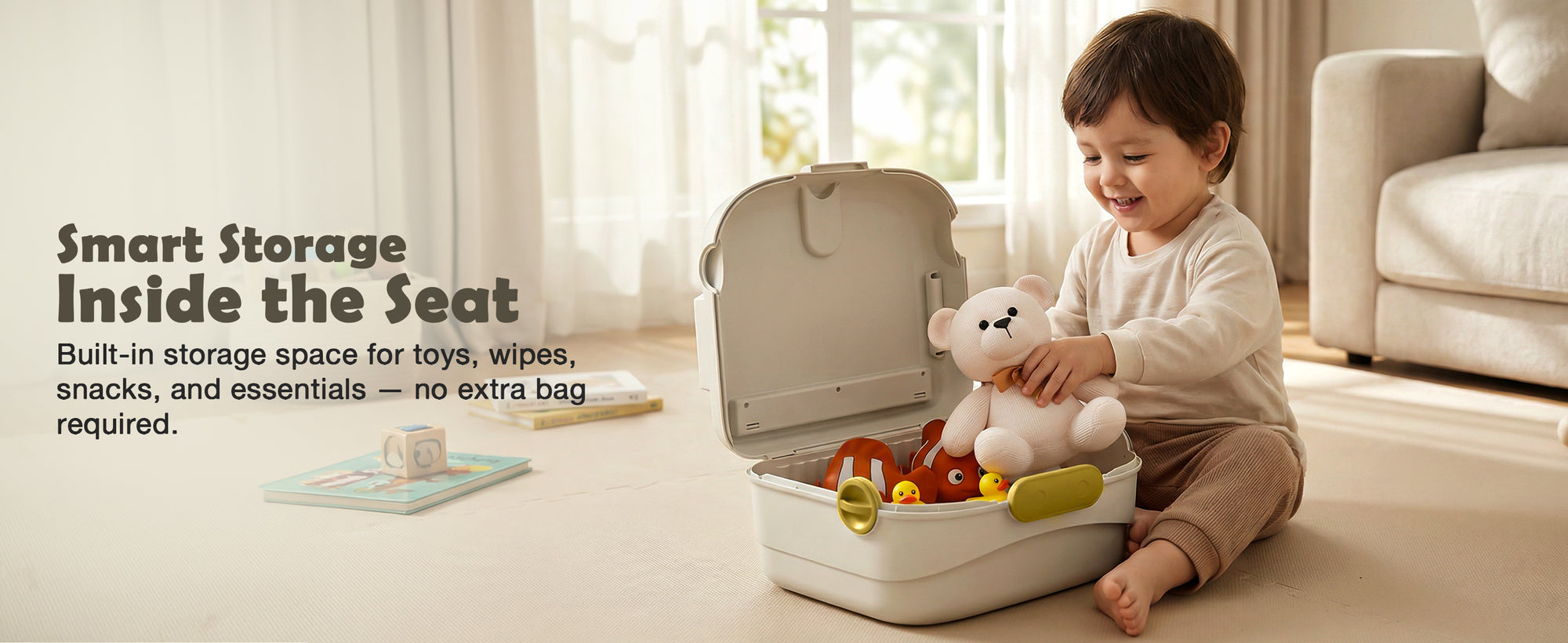 Baybee Liftzy Portable Booster Chair for Kids, Travel-Friendly — slide 2