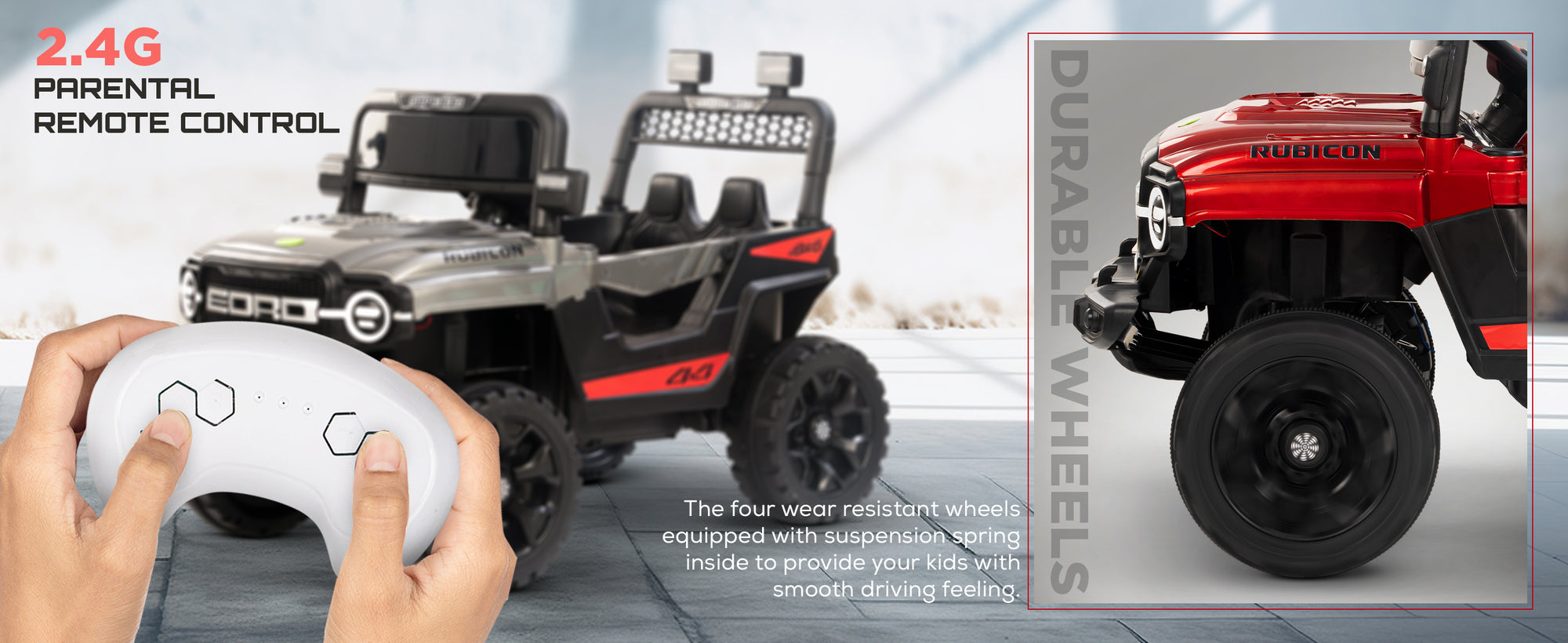 Baybee Rubicon Battery Operated Jeep for Kids — slide 2