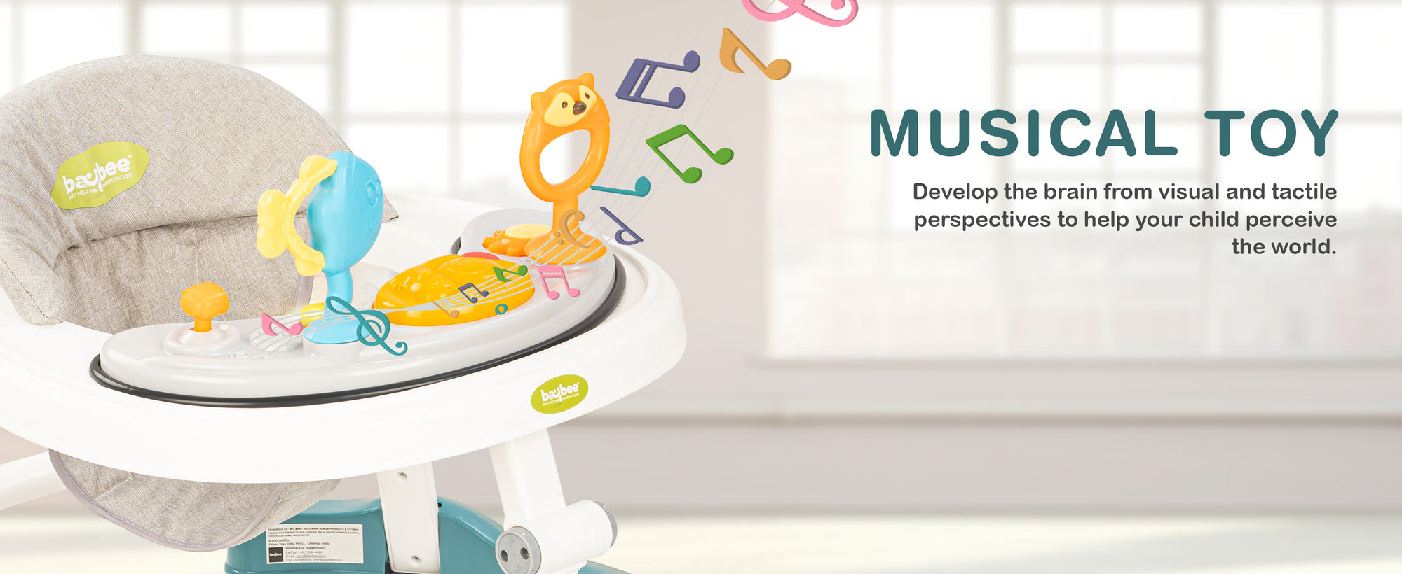 Product info banner slide
