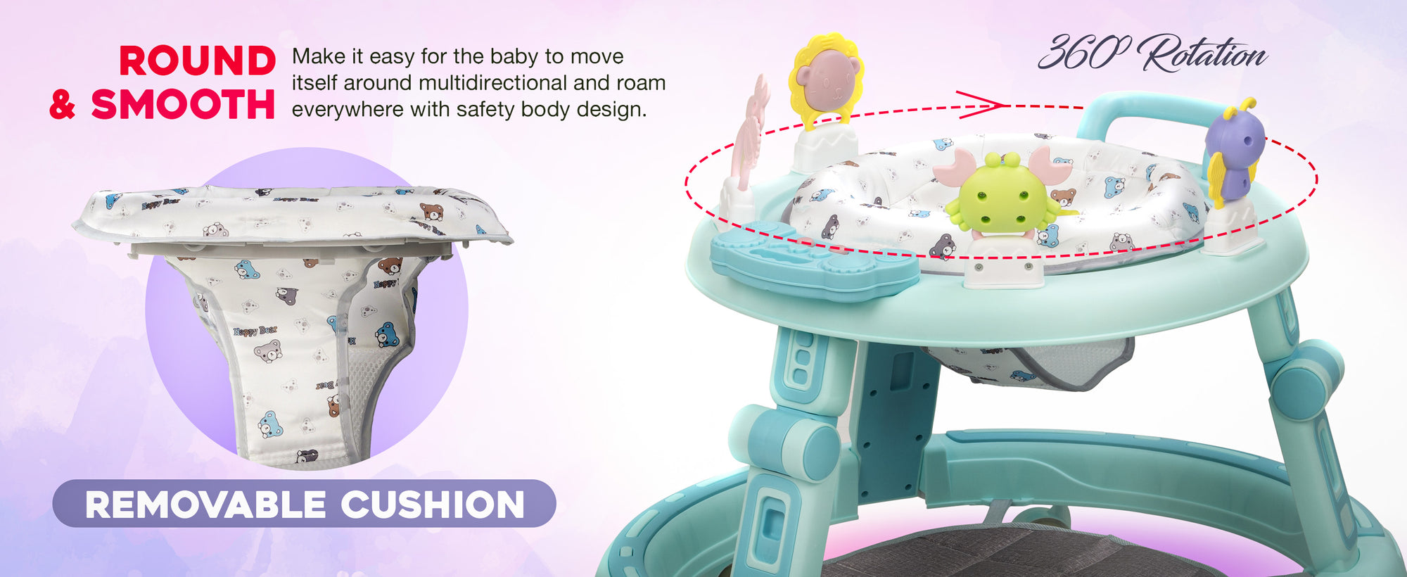 Product info banner slide