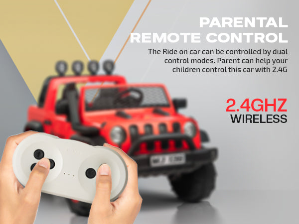 Baybee Atom Rechargeable Battery Operated Jeep for Kids — slide 1