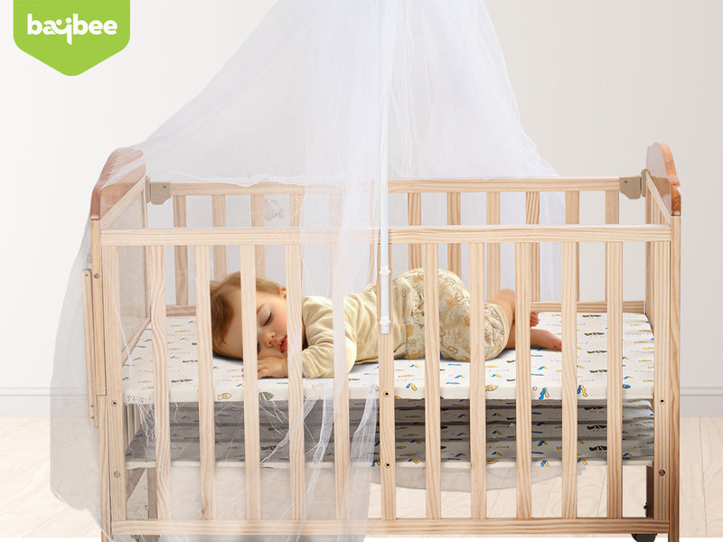 Baybee Crolla 3 in 1 Wooden Cradle for New Born Baby — slide 1