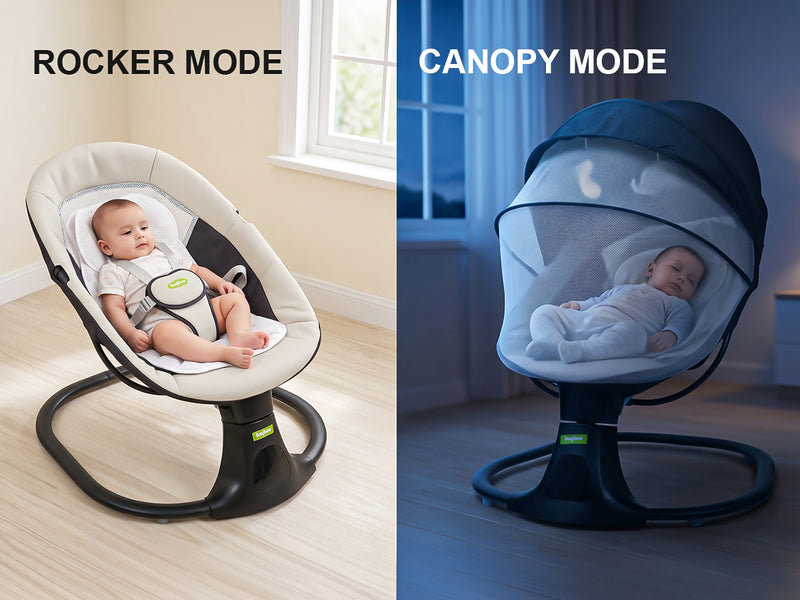 Baybee Automatic Baby Swing Cradle with Removable Padded — slide 2