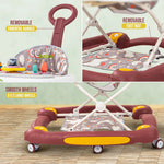 Baybee Clofi 2 in 1 Baby Walker for Kids with Rocker BAYBEE