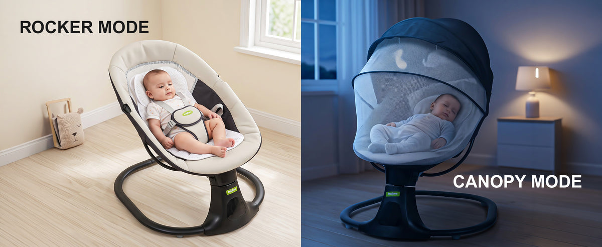 Baybee Automatic Baby Swing Cradle with Removable Padded — slide 2