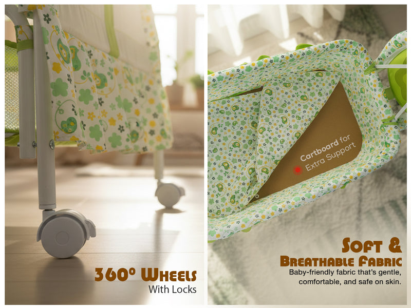 Baybee Baby Swing Cradle with Mosquito Net Infant Jhula & Palna for Newborns — slide 1