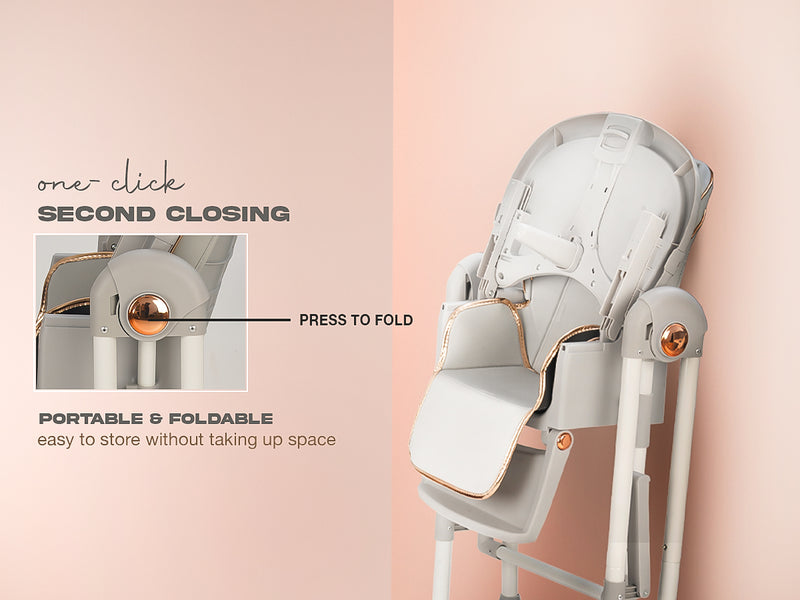Baybee Nivio Convertible 3-in-1 Baby High Chair for Kids — slide 3
