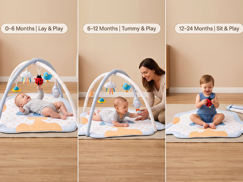 Baybee 2 in 1 Premium Baby Play Gym & Activity Mat for Babies — slide 1