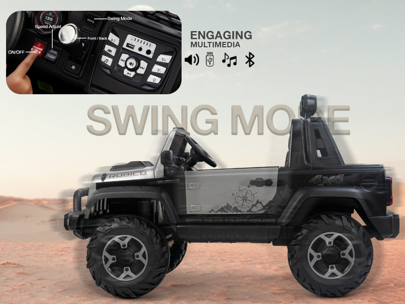 Baybee Atom Rechargeable Battery Operated Jeep for Kids (Painted) — slide 1