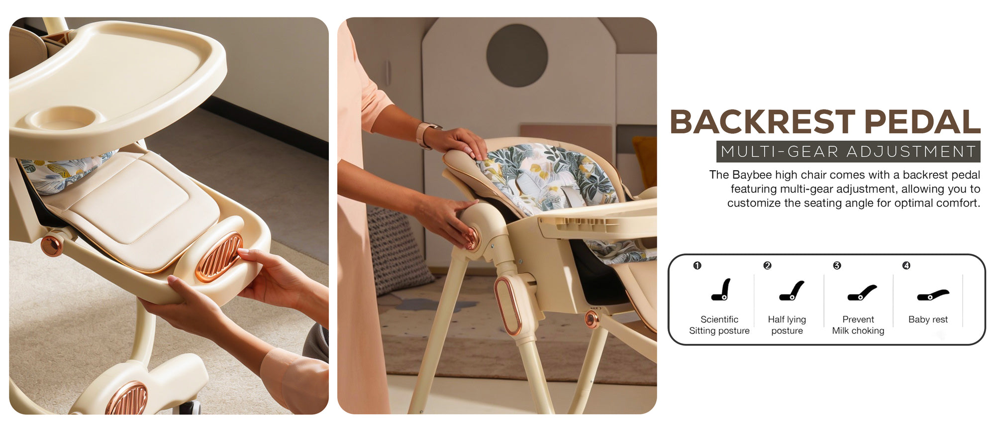Baybee Tropihigh 4-in-1 High Chair — slide 3