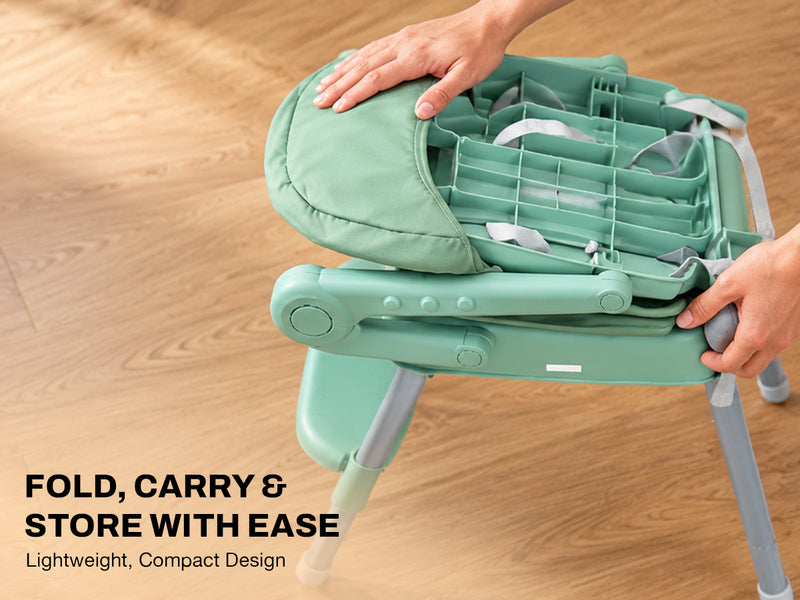 Baybee 2 in 1 High Chair for Baby with 5-Point Safety Harness — slide 2