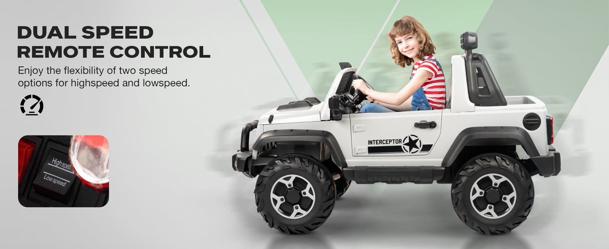 Baybee Atom Rechargeable Battery Operated Jeep for Kids — slide 2