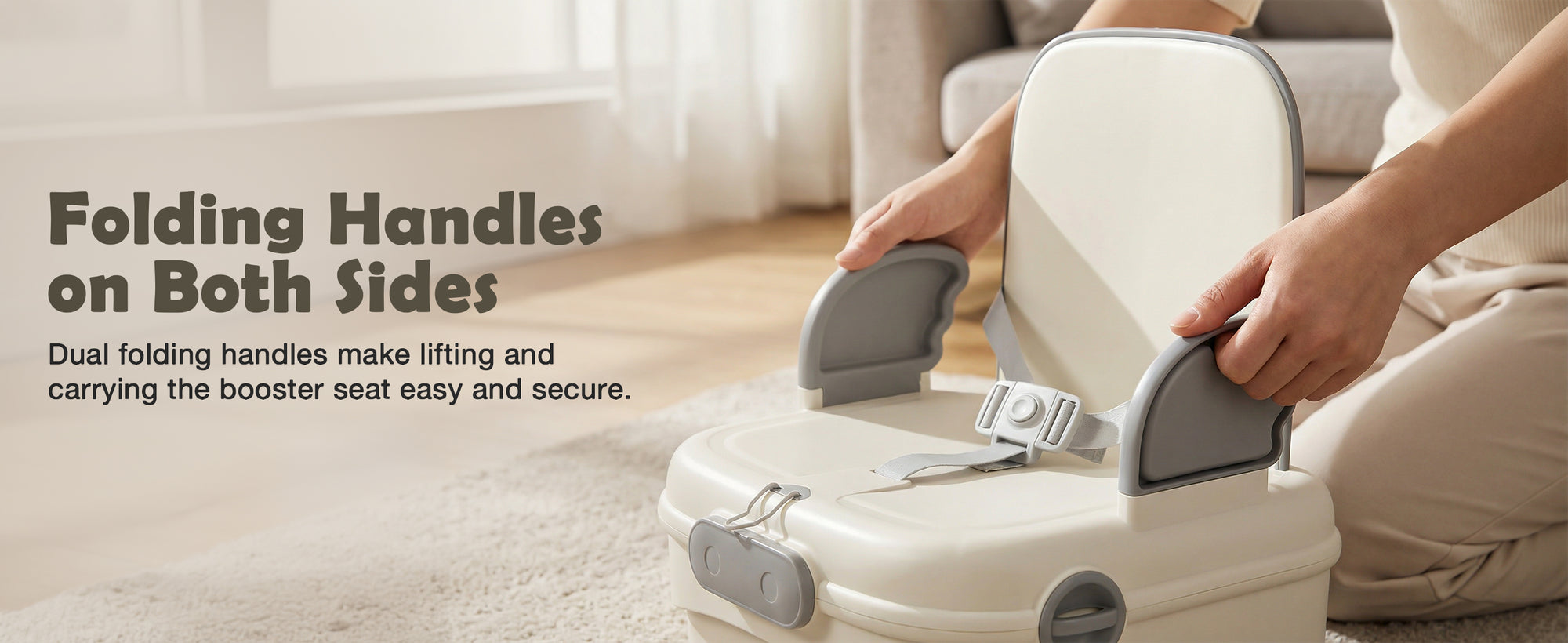 Baybee Liftzy Portable Booster Chair for Kids, Travel-Friendly — slide 1