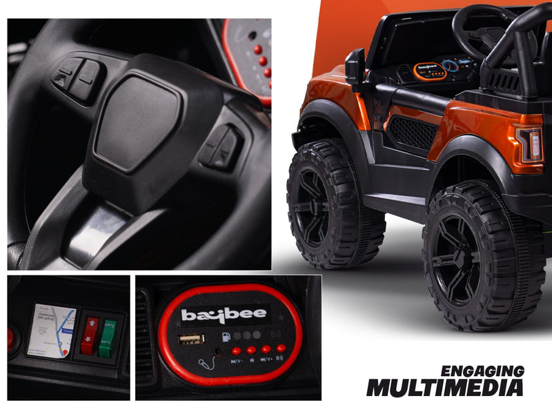 Baybee Run 4X4 Kids Battery Operated Jeep for Kids  (Painted) — slide 2