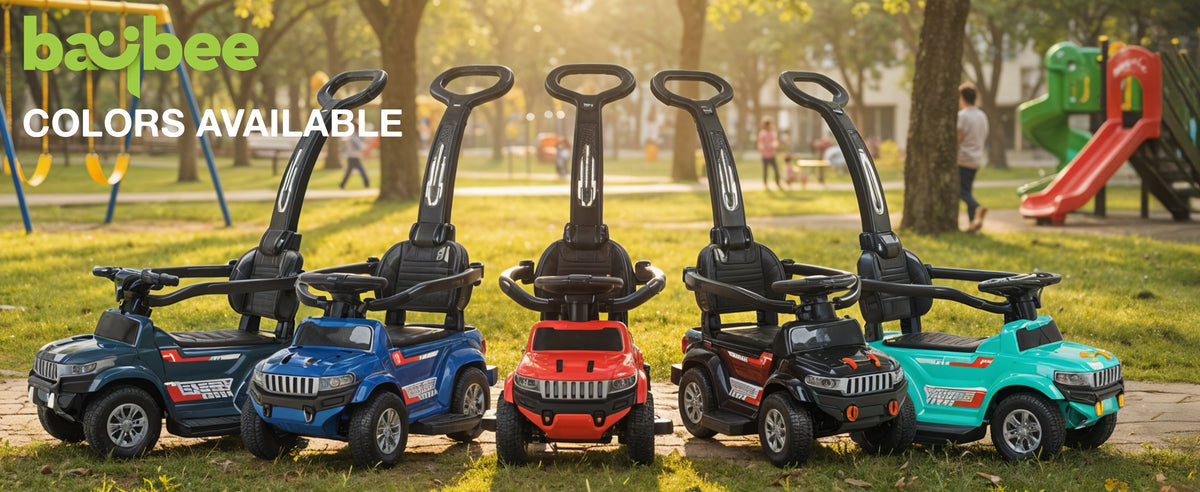 Baybee Speedy Pro Ride on Cars for Kids Portable Baby Push Rideons — slide 1