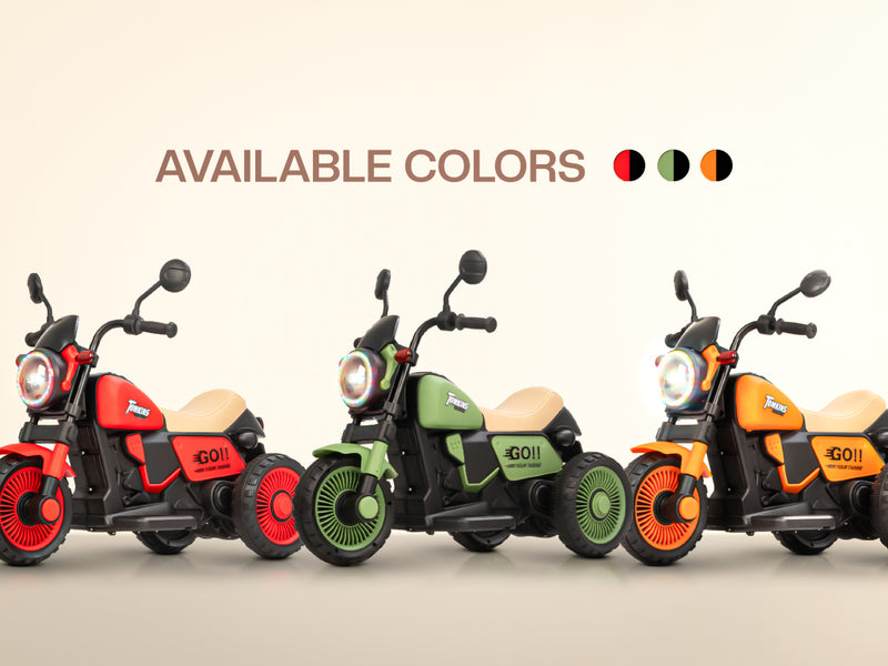 Baybee Cruzer Electric Bike for Kids with Foot Accelerator & Music — slide 2