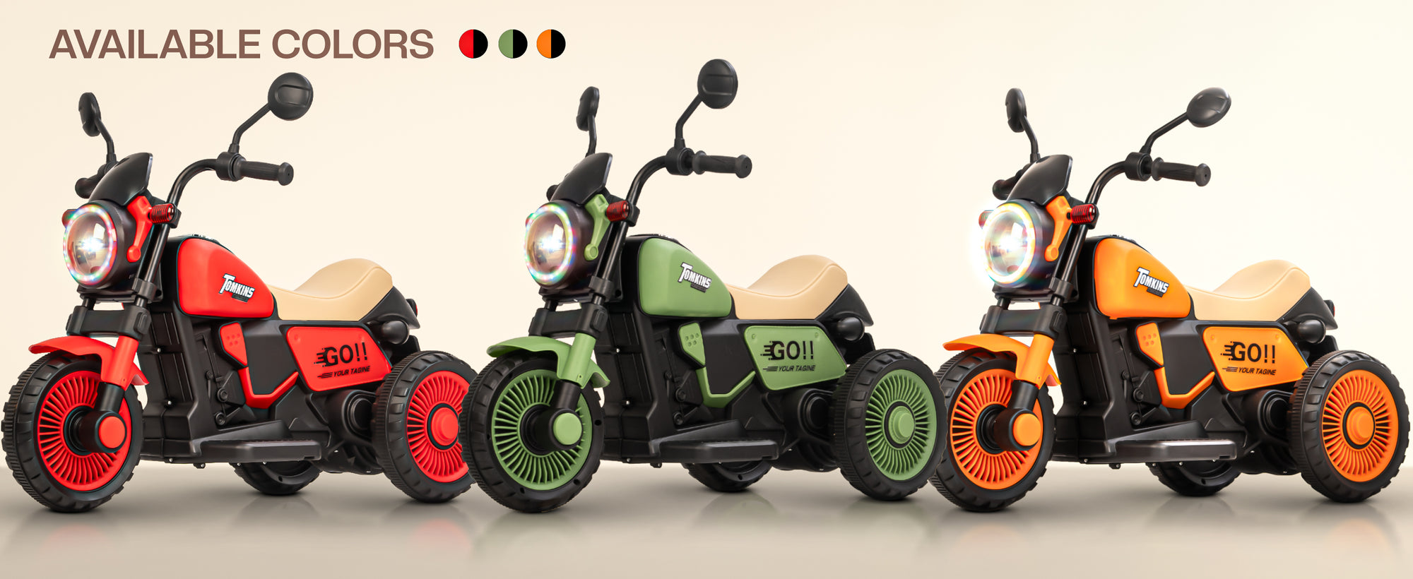 Baybee Cruzer Electric Bike for Kids with Foot Accelerator & Music — slide 2