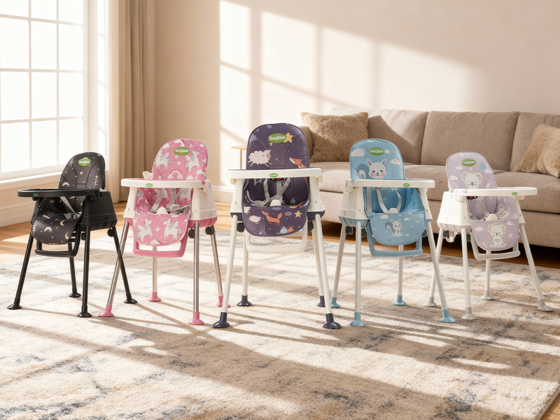 Baybee 4 in 1 Convertible High Chair for Kids Foldable Baby Feeding Chair — slide 2