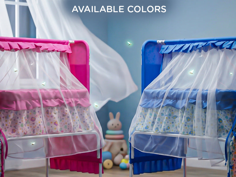 Baybee Baby Swing Cradle for Newborn Babies with Mosquito Net, Infant Jhula, Palna for Kids — slide 2