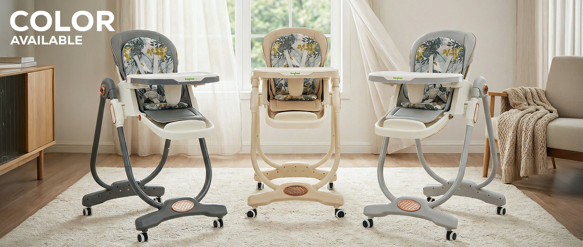 Baybee Tropihigh 4-in-1 High Chair — slide 2