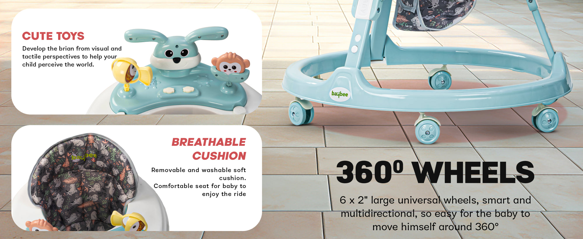 Product info banner slide