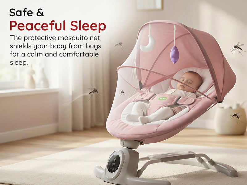 Baybee Wobbles Baby Cradle and Swing Automatic Electric Swing for Baby — slide 2