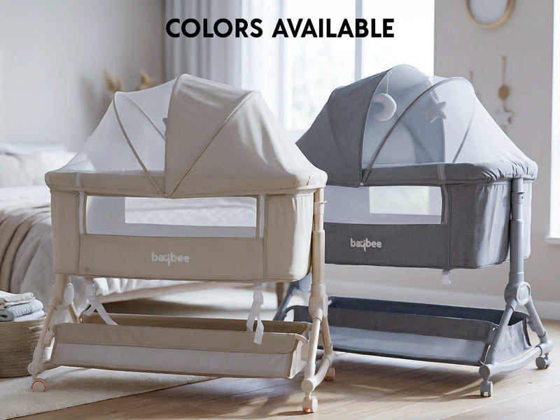 Baybee Bedside Crib for Baby with Rocking Mode — slide 2