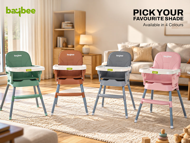 Baybee 2 in 1 High Chair for Baby with 5-Point Safety Harness — slide 2