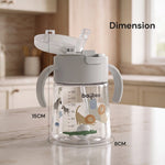 Grey anti spill sippy cup
