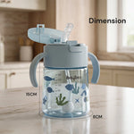 Blue anti spill sippy cup