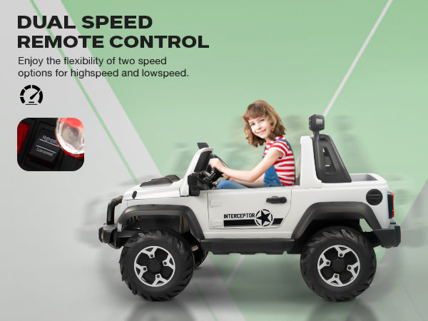 Baybee Atom Rechargeable Battery Operated Jeep for Kids — slide 1