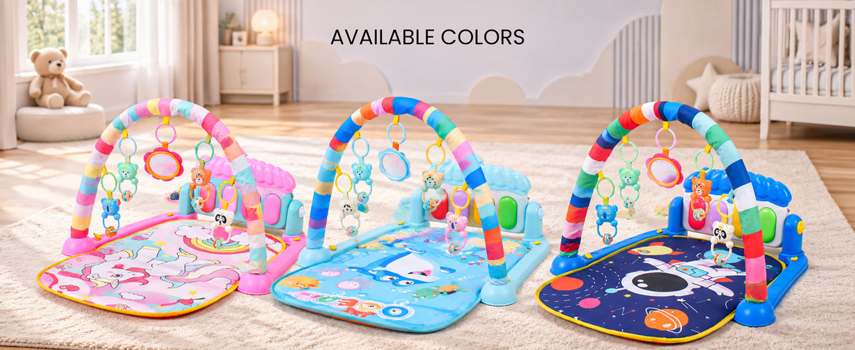 Baybee 2 in 1 Play Gym for Babies Baby Play Mat with Music & Lights — slide 5