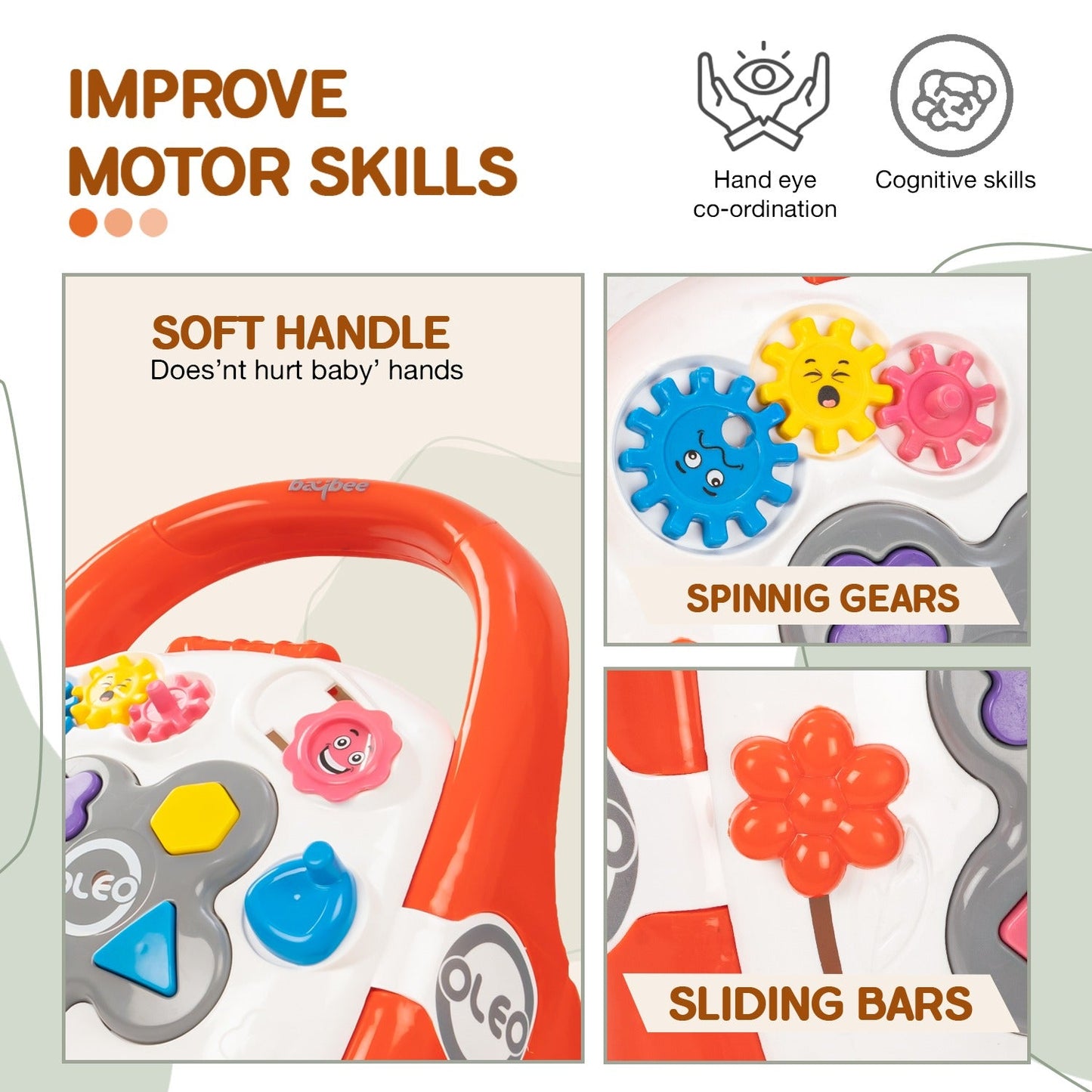 Baybee Oleo Baby Walker for Kids BAYBEE